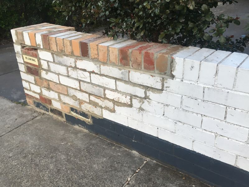 Brick Stripping detail