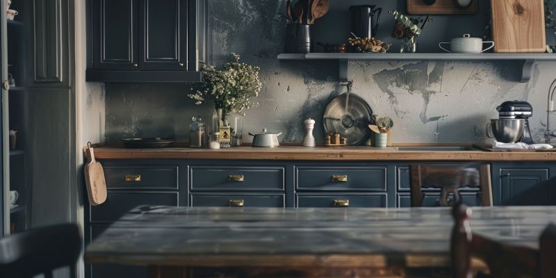 Kitchen Cabinet Refinishing detail